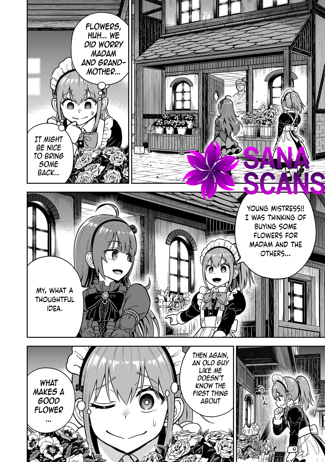 Sword Saint Reborn as a Maid, Ruling with a Broom. Chapter 3 Page 34