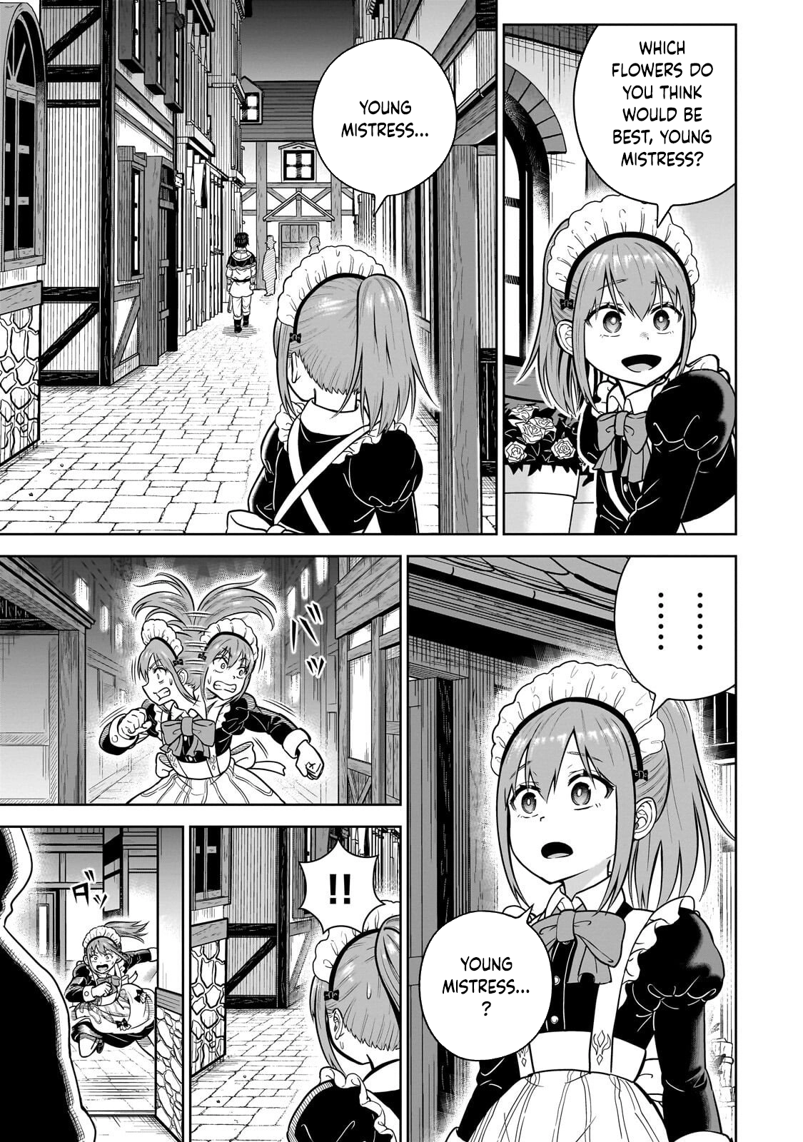 Sword Saint Reborn as a Maid, Ruling with a Broom. Chapter 3 Page 35