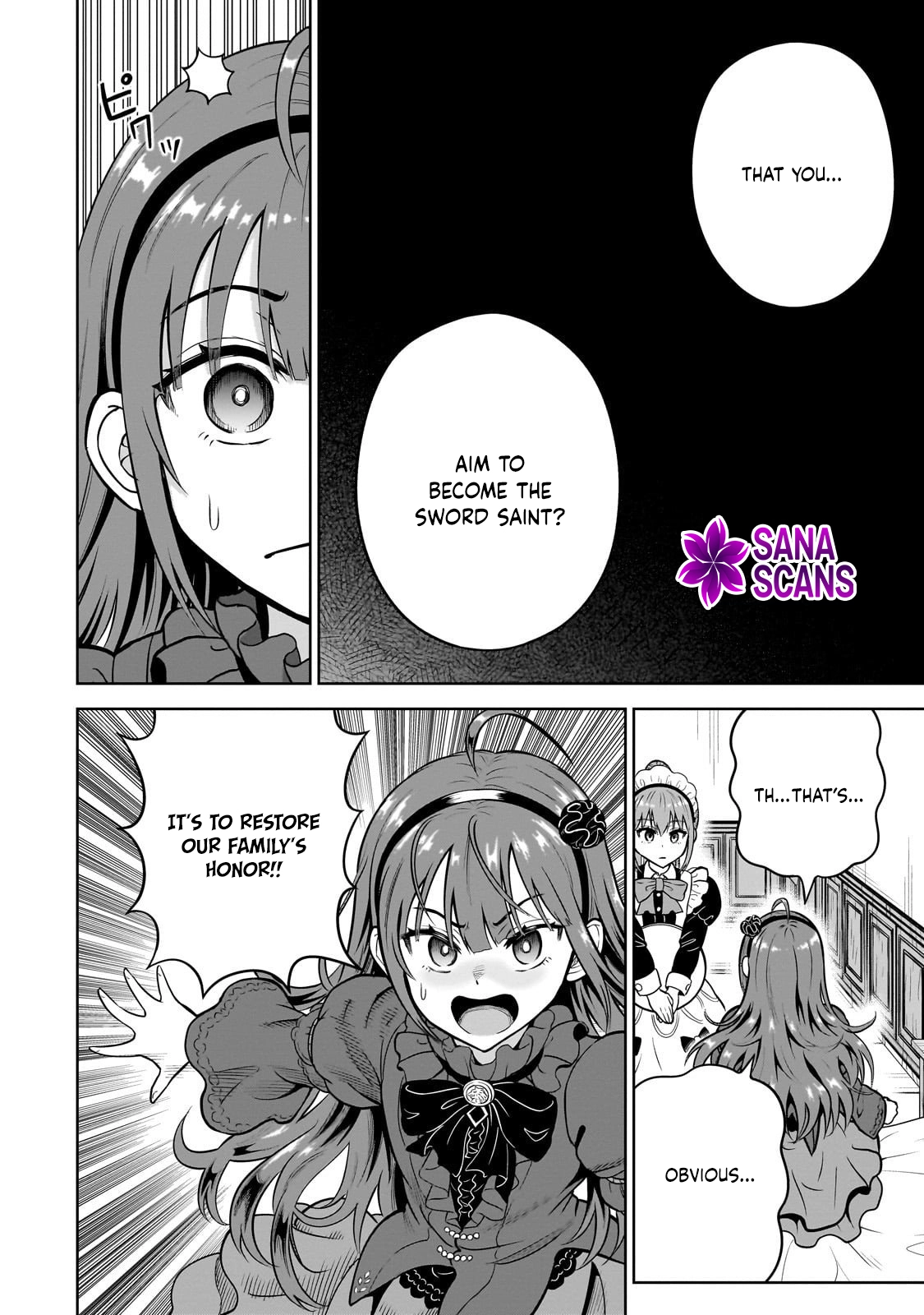 Sword Saint Reborn as a Maid, Ruling with a Broom. Chapter 2 Page 22