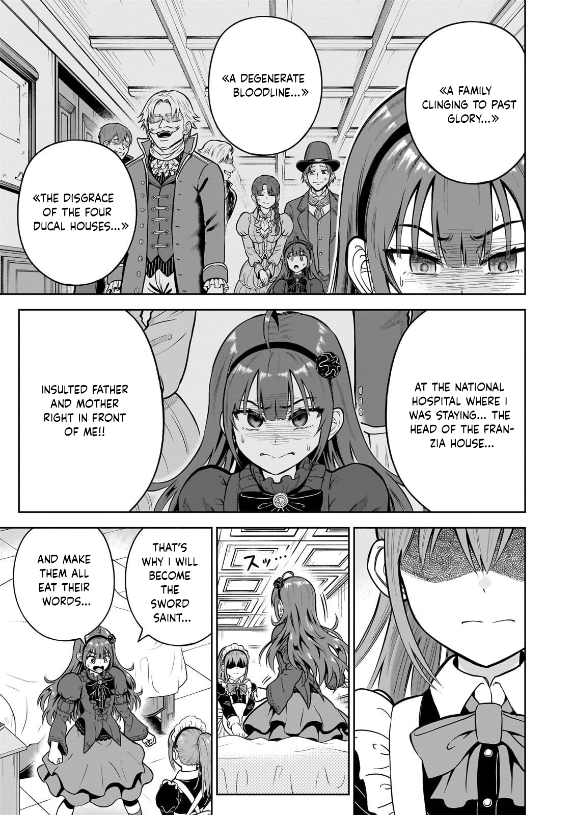 Sword Saint Reborn as a Maid, Ruling with a Broom. Chapter 2 Page 23