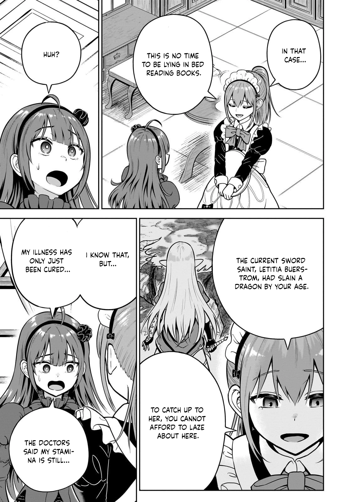 Sword Saint Reborn as a Maid, Ruling with a Broom. Chapter 2 Page 25