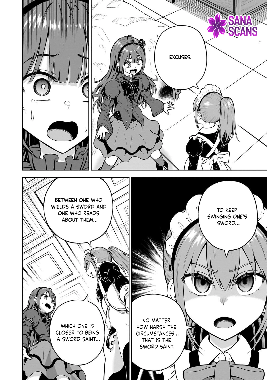 Sword Saint Reborn as a Maid, Ruling with a Broom. Chapter 2 Page 26