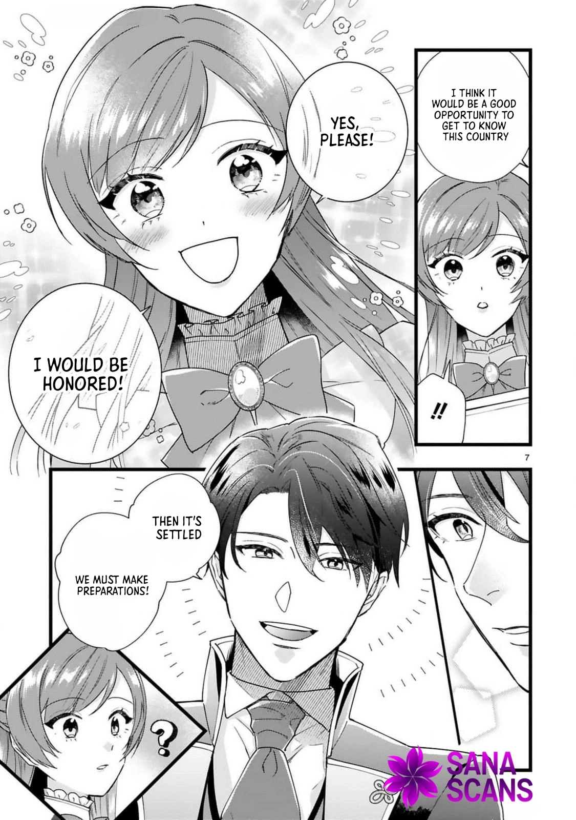 The 24-Point Reject Becomes the Perfect Bride of a Neighboring Prince Chapter 4 Page 7