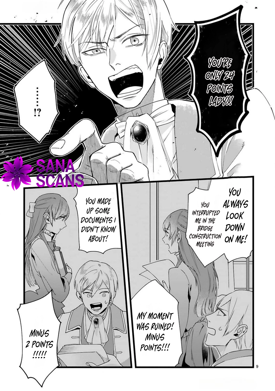 The 24-Point Reject Becomes the Perfect Bride of a Neighboring Prince Chapter 1 Page 10