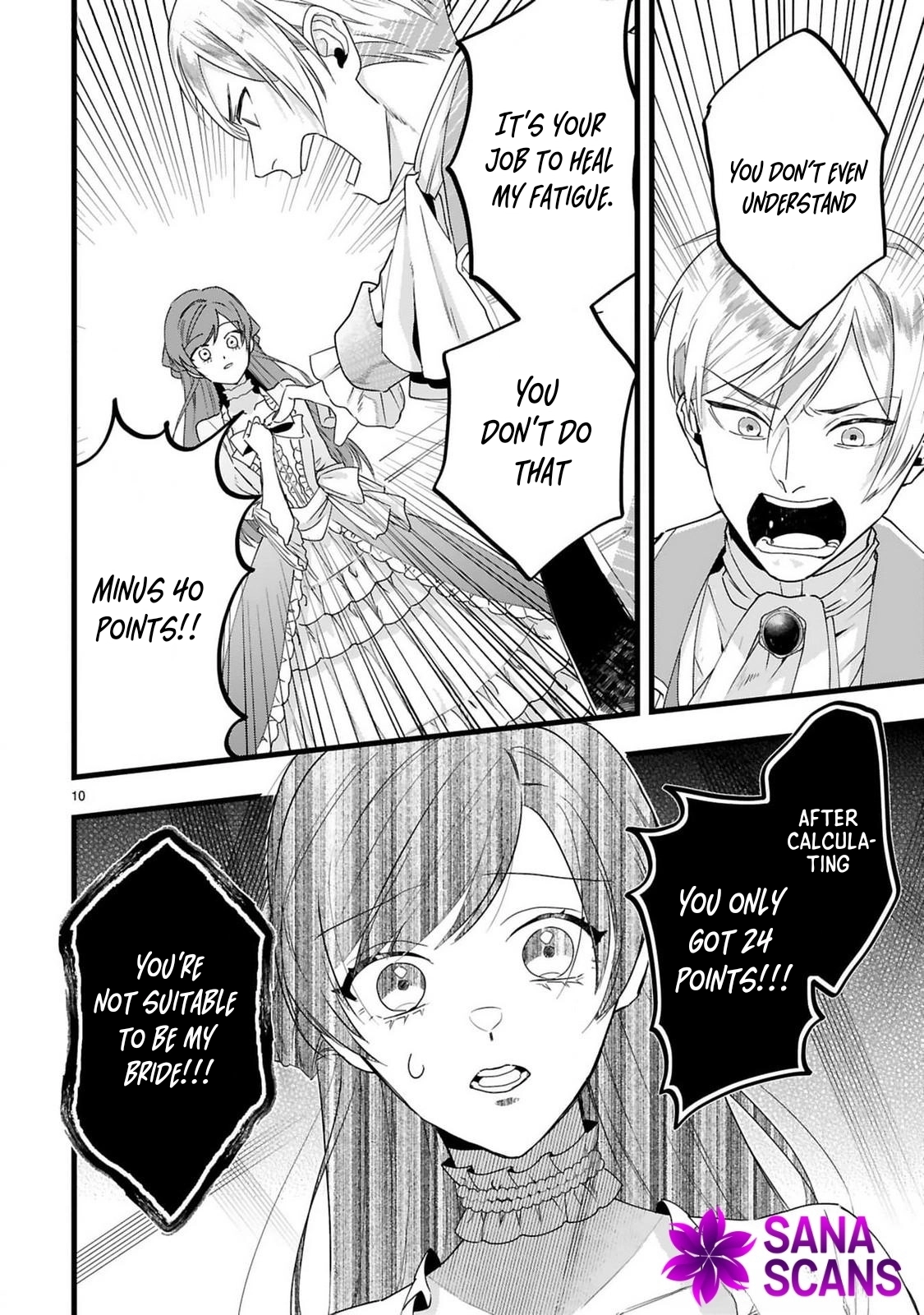 The 24-Point Reject Becomes the Perfect Bride of a Neighboring Prince Chapter 1 Page 11