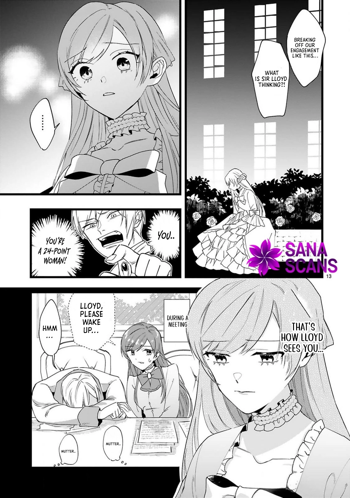 The 24-Point Reject Becomes the Perfect Bride of a Neighboring Prince Chapter 1 Page 14