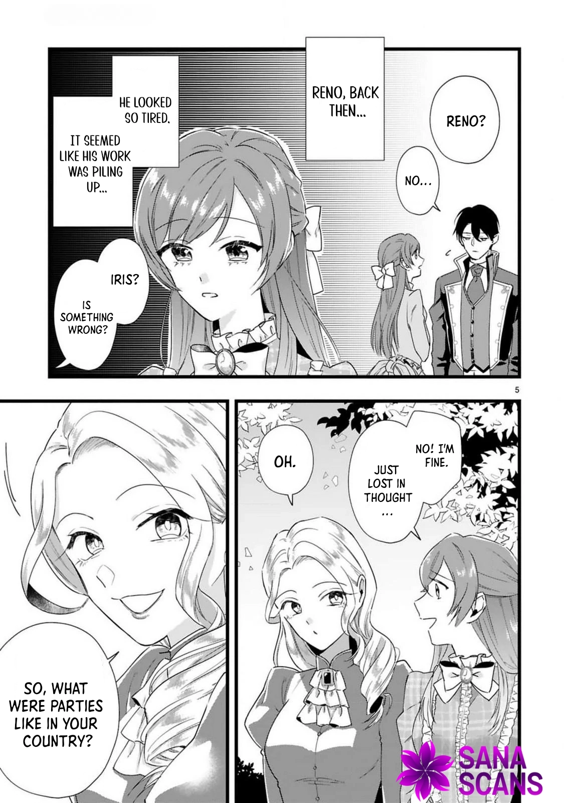 The 24-Point Reject Becomes the Perfect Bride of a Neighboring Prince Chapter 3 Page 5