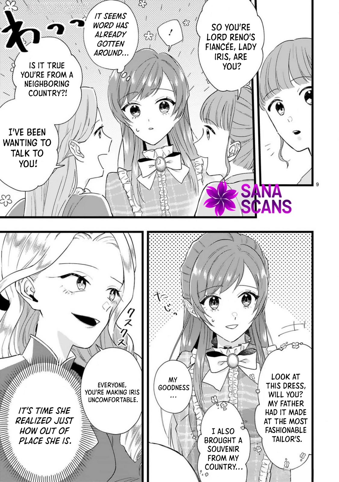 The 24-Point Reject Becomes the Perfect Bride of a Neighboring Prince Chapter 3 Page 9
