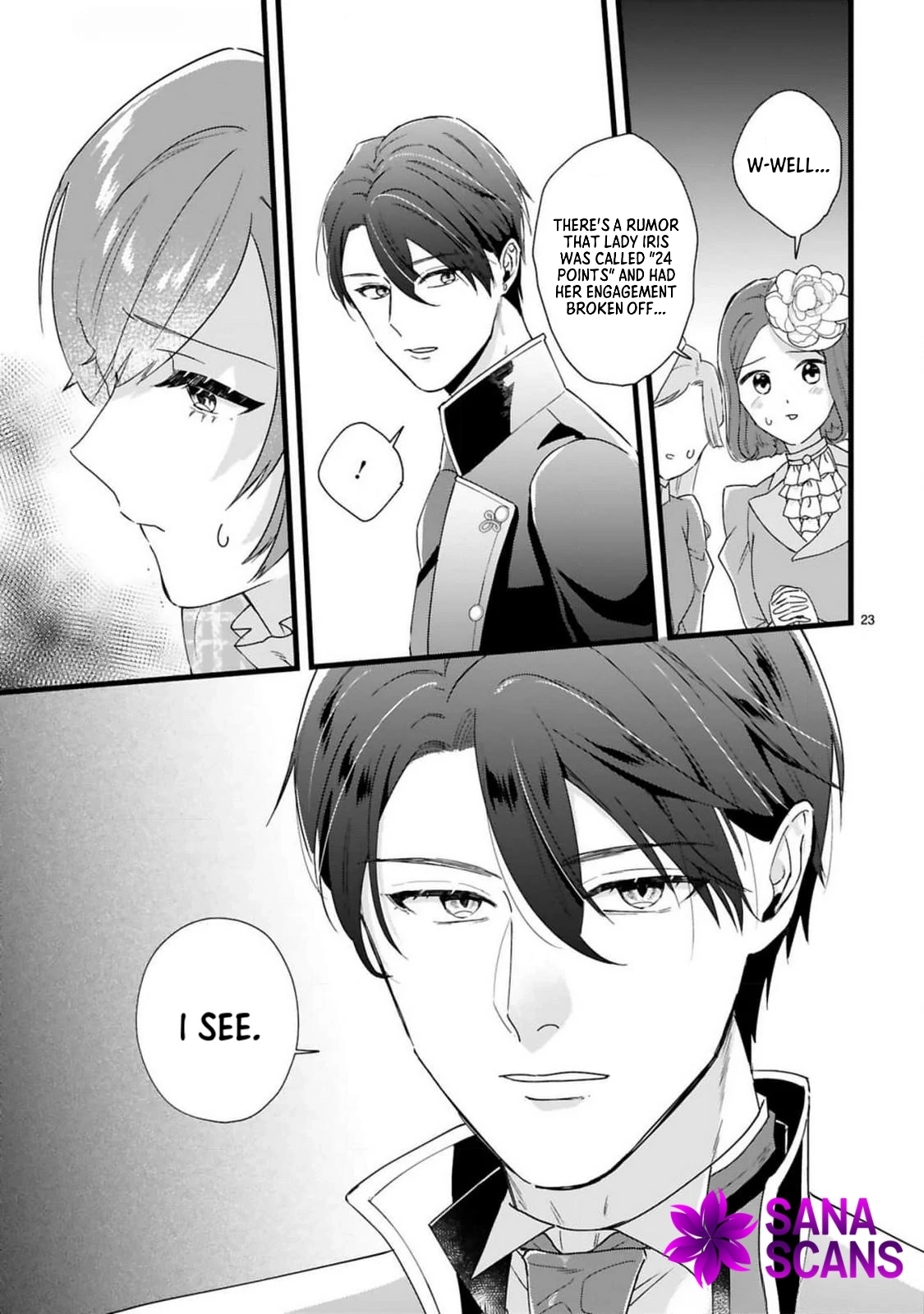 The 24-Point Reject Becomes the Perfect Bride of a Neighboring Prince Chapter 3 Page 23