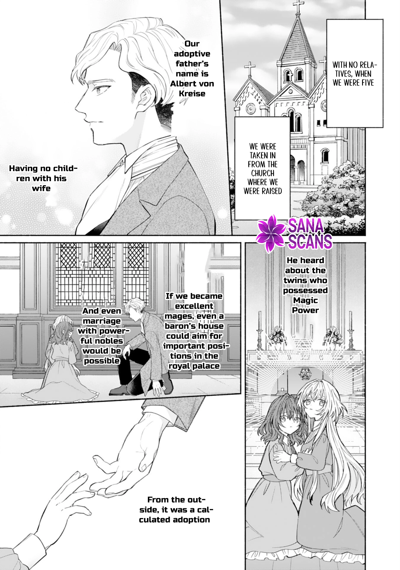 The Abandoned Girl Is the Strongest Saintess — Loved by a Fluffy Family Chapter 1 - . Page 8