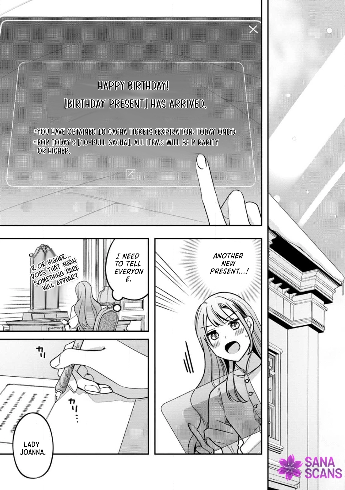The Abandoned Lady with the ‘Login Bonus’ Skill. Chapter 11 - . Page 9