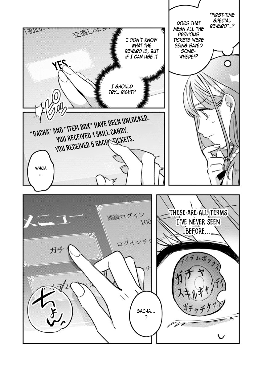The Abandoned Lady with the ‘Login Bonus’ Skill. Chapter 3 Page 23
