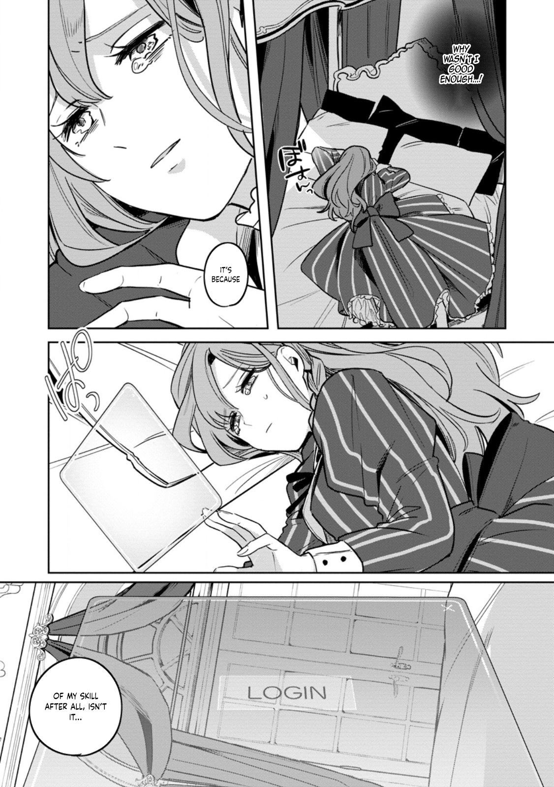 The Abandoned Lady with the ‘Login Bonus’ Skill. Chapter 1 Page 12