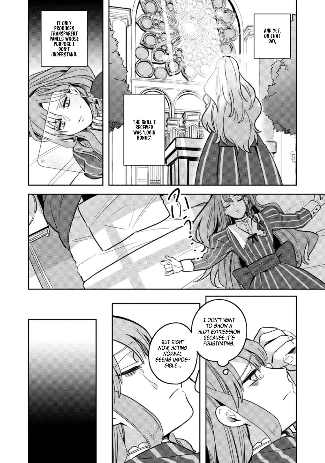 The Abandoned Lady with the ‘Login Bonus’ Skill. Chapter 1 Page 14