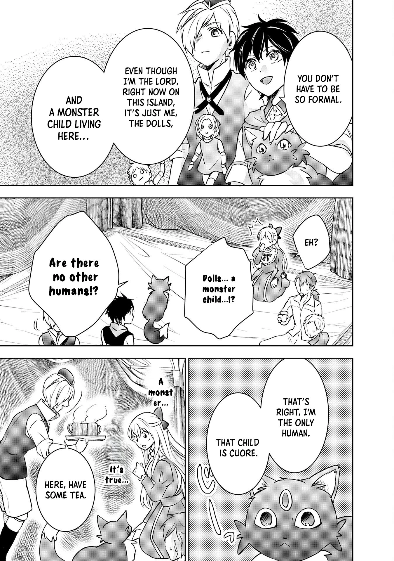 The Abandoned Noble’s Deserted Island Slow Life with Fluffy Creatures Chapter 3 Page 19