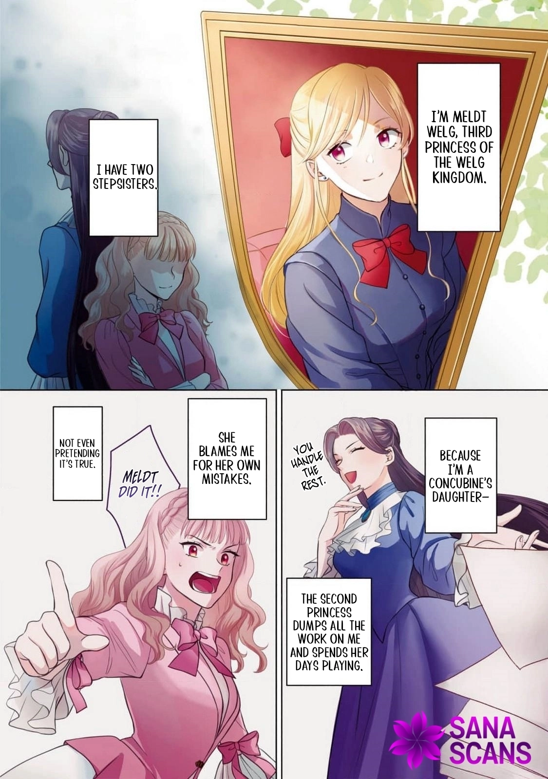 The Abandoned Princess Becomes the Bride of the Coldhearted Duke Who Can’t Hide His Love Chapter 1 Page 4