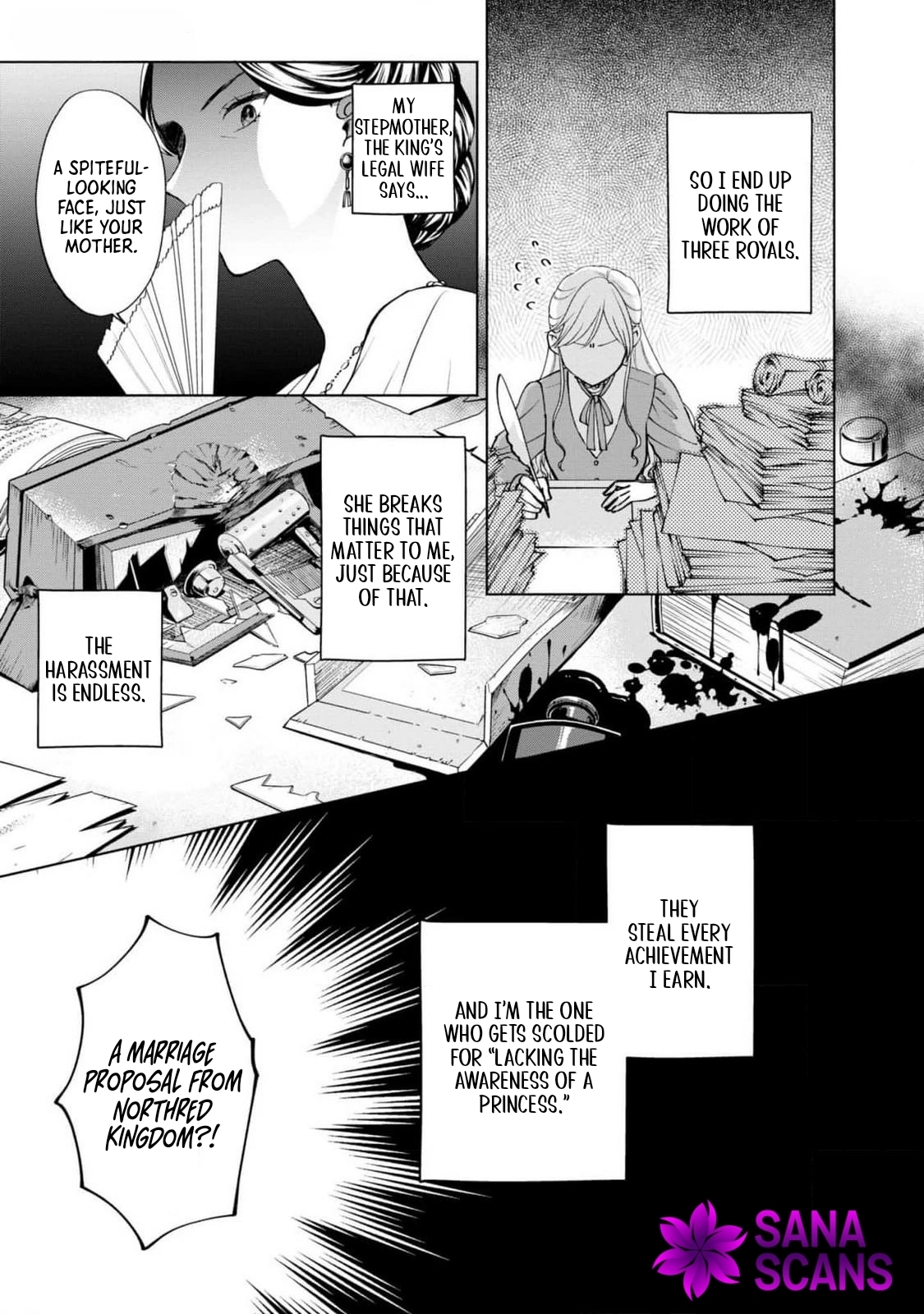 The Abandoned Princess Becomes the Bride of the Coldhearted Duke Who Can’t Hide His Love Chapter 1 Page 5