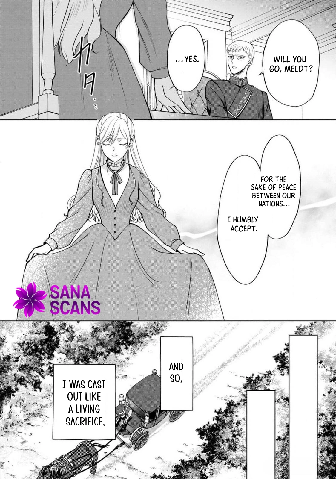 The Abandoned Princess Becomes the Bride of the Coldhearted Duke Who Can’t Hide His Love Chapter 1 Page 8