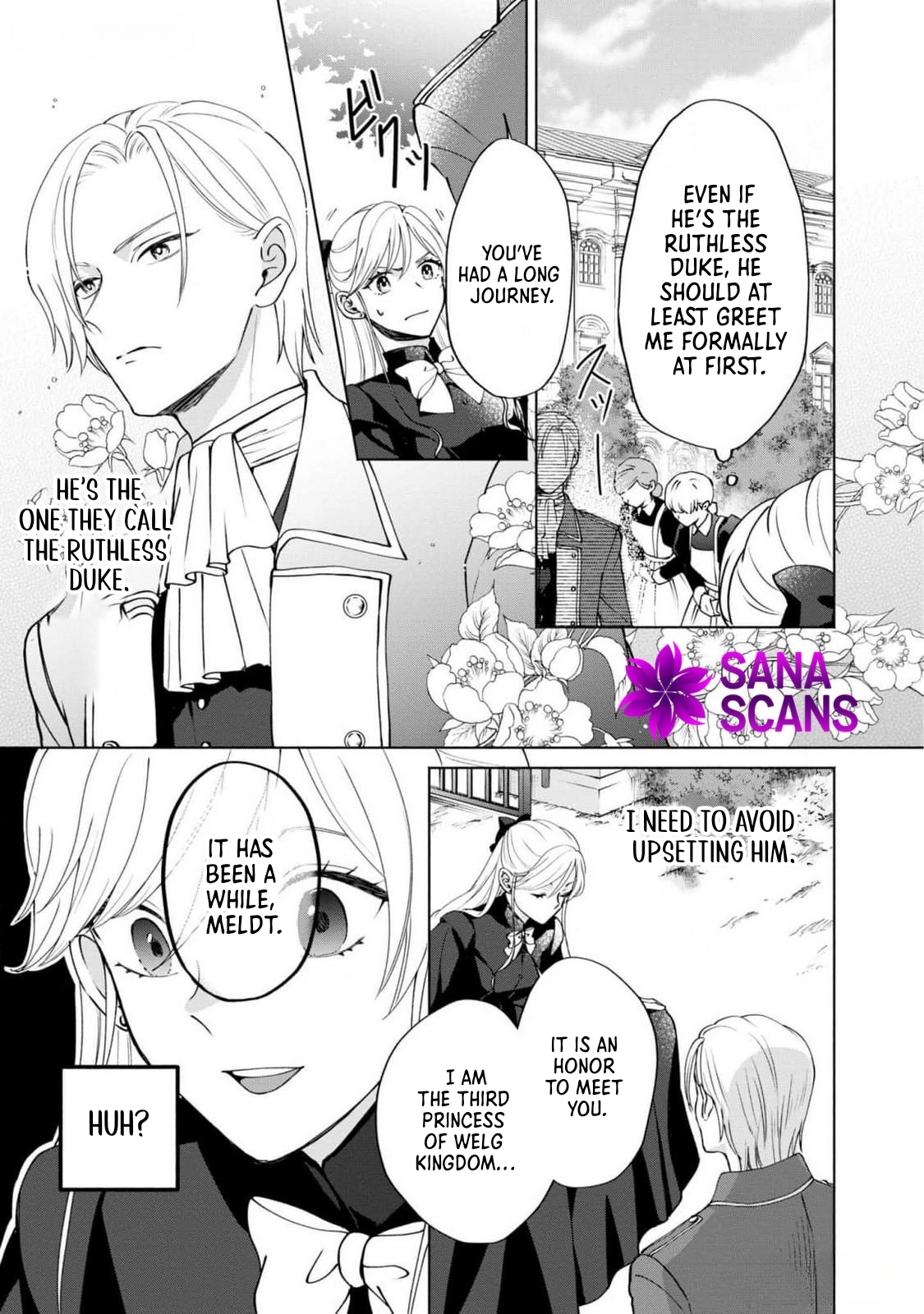 The Abandoned Princess Becomes the Bride of the Coldhearted Duke Who Can’t Hide His Love Chapter 1 Page 11