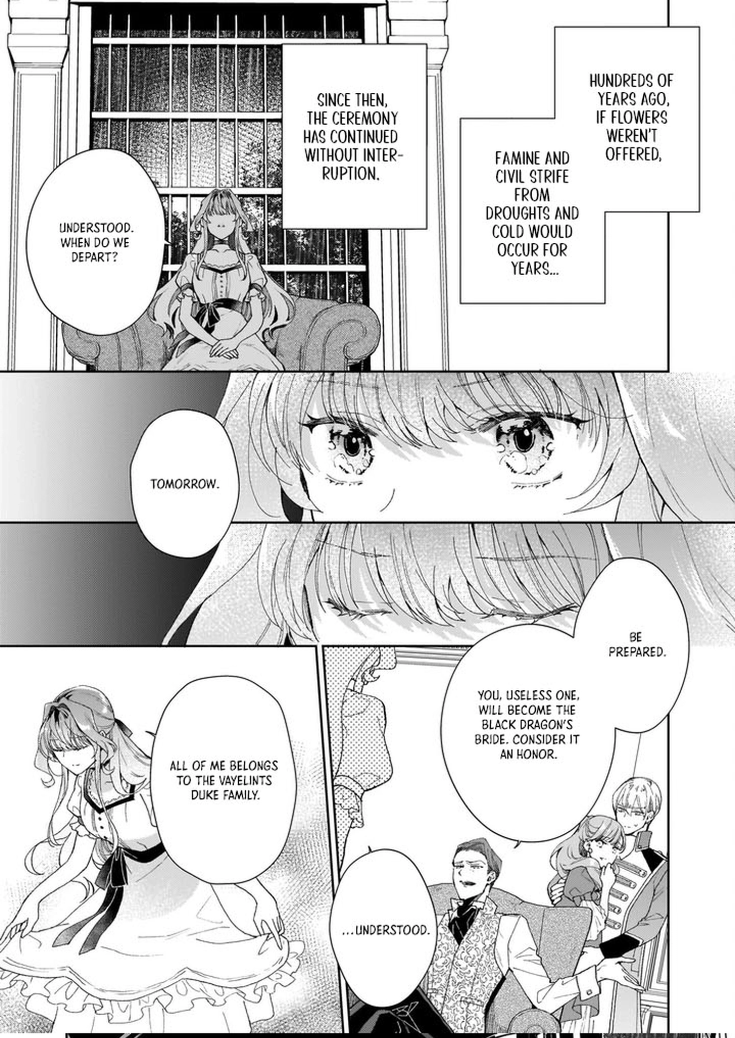 The Abandoned Sacrifice Feeds a Dark Dragon with Her “Delivery” Skill Chapter 1 - . Page 5