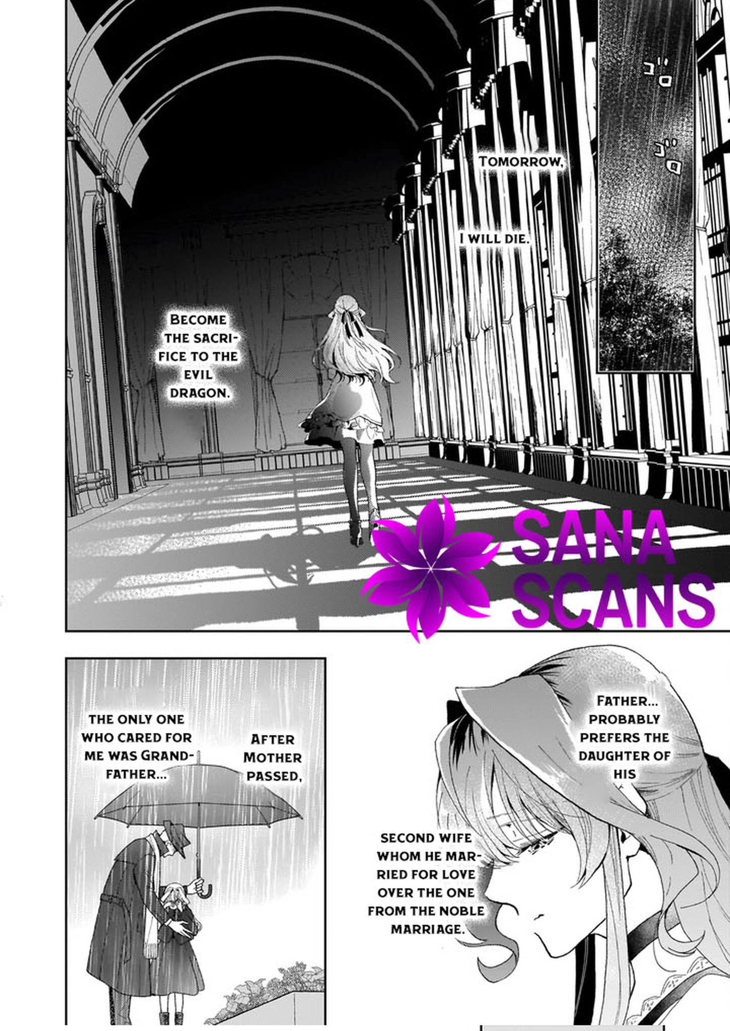 The Abandoned Sacrifice Feeds a Dark Dragon with Her “Delivery” Skill Chapter 1 - . Page 6