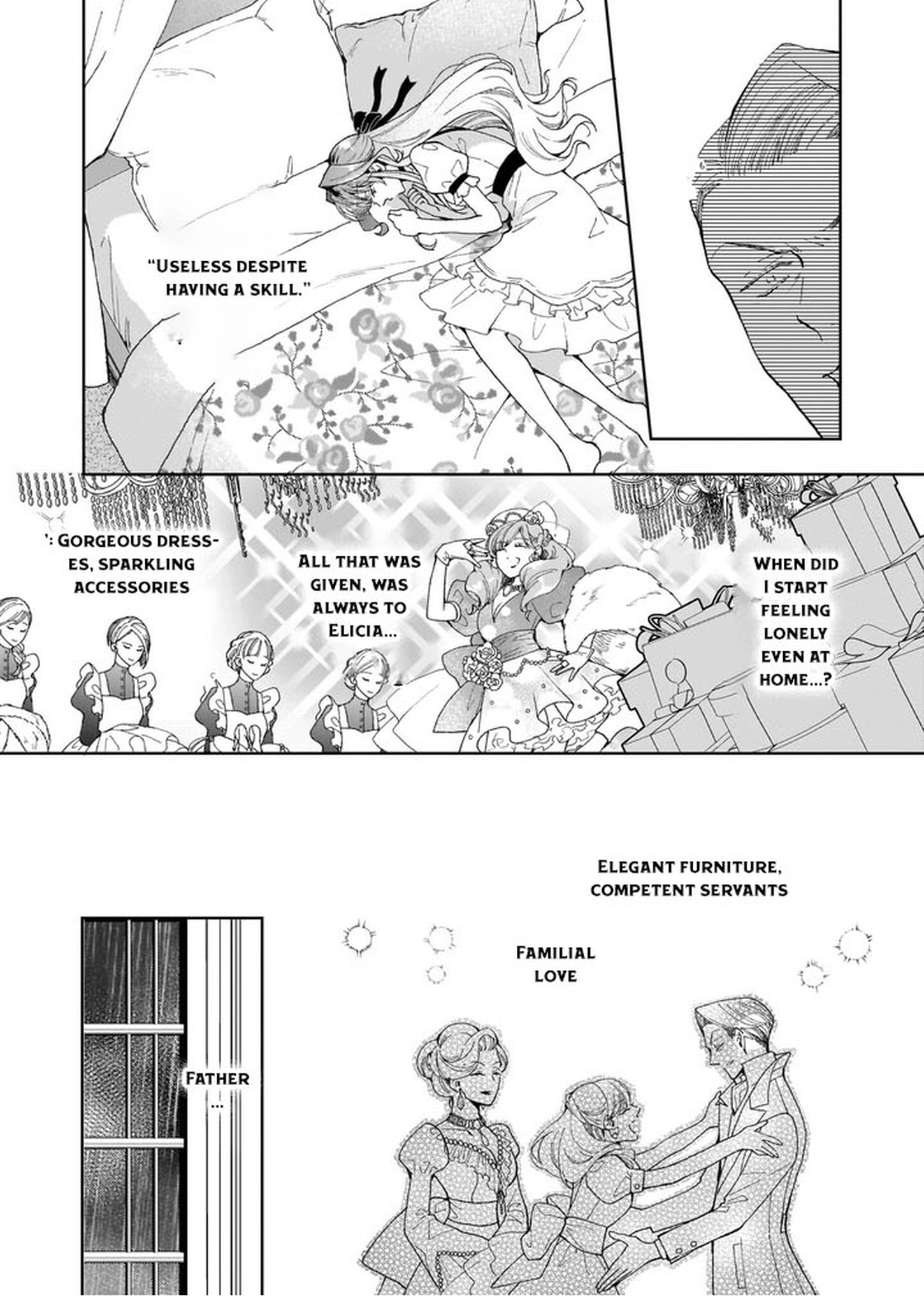 The Abandoned Sacrifice Feeds a Dark Dragon with Her “Delivery” Skill Chapter 1 - . Page 8