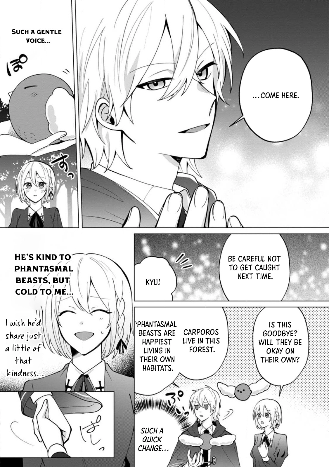 The Abandoned Saint’s Fluffy Rescue Activities: Loved by a Genius Mage and Mythical Beasts Chapter 2 Page 3