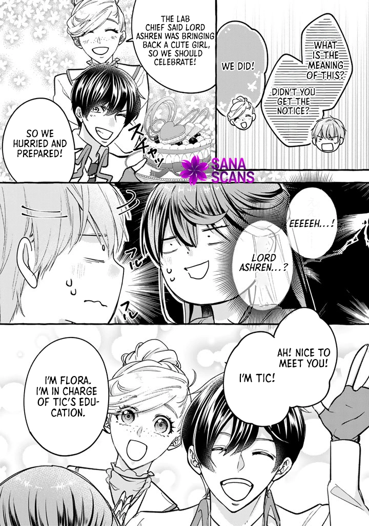 The Abused Genius Lady and the Dark-Minded Researcher’s Sweet Herb Lab. Chapter 3 Page 8