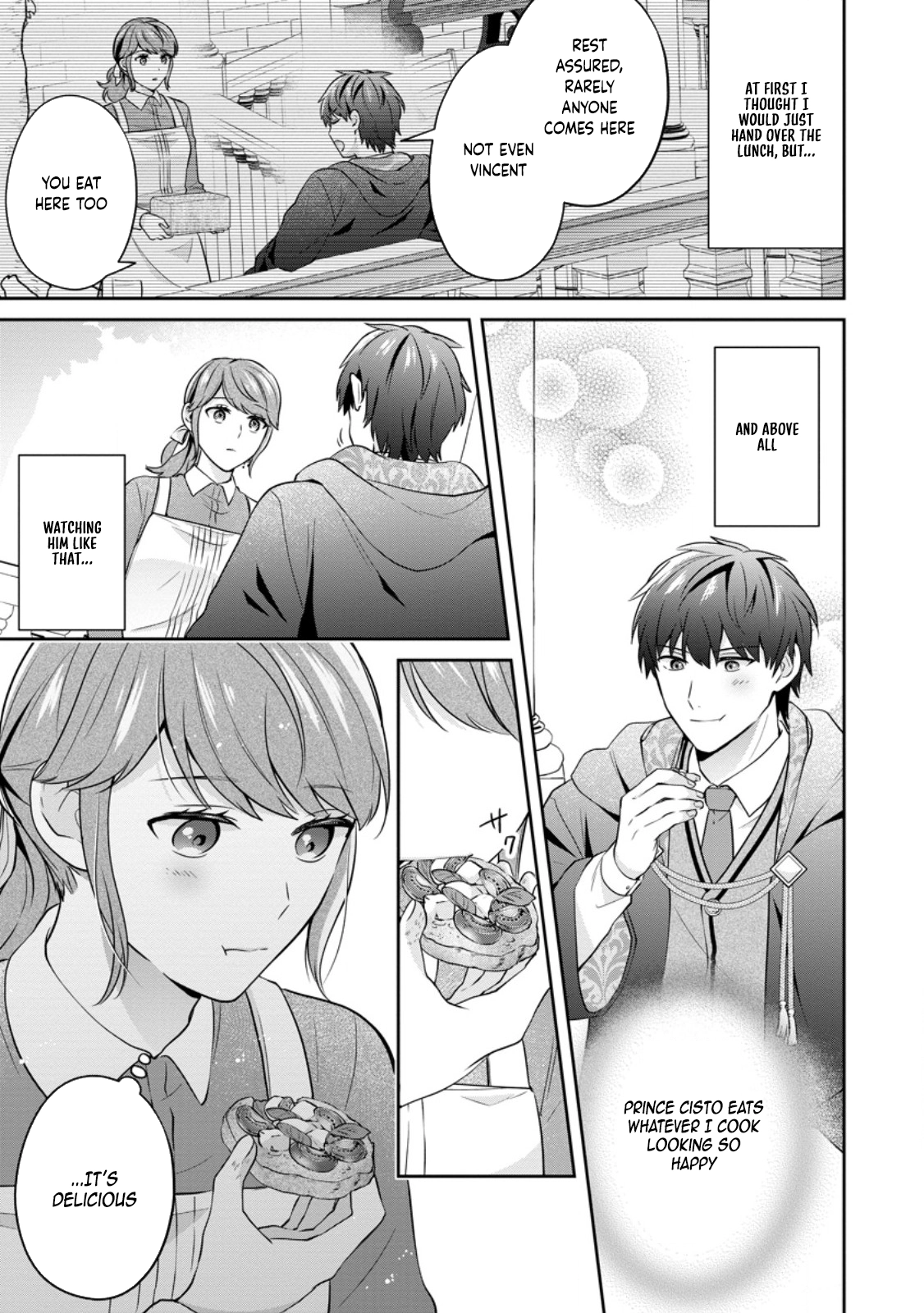 The Bad-Cook Fiancée Who Won the Prince's Heart. Chapter 3 Page 21