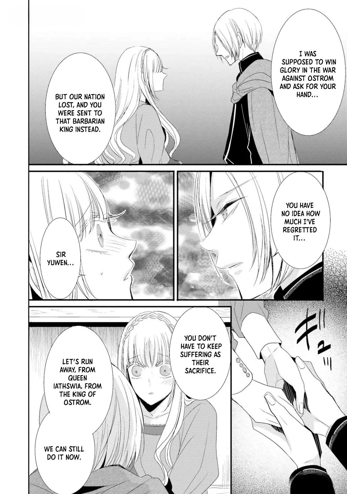 The Black Wolf King and the Silver Sacrificial Princess Chapter 10 - . Page 12
