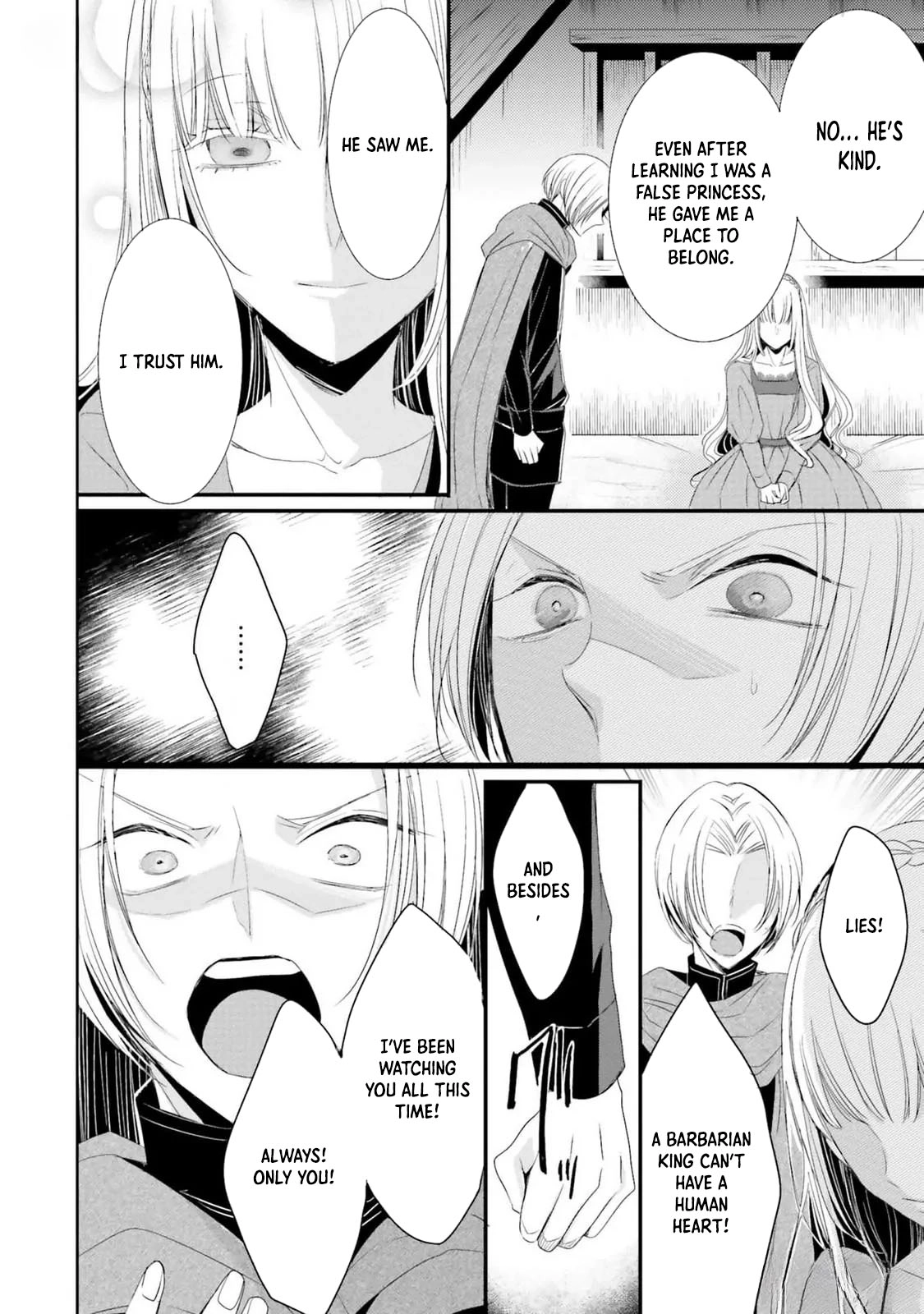 The Black Wolf King and the Silver Sacrificial Princess Chapter 10 - . Page 30