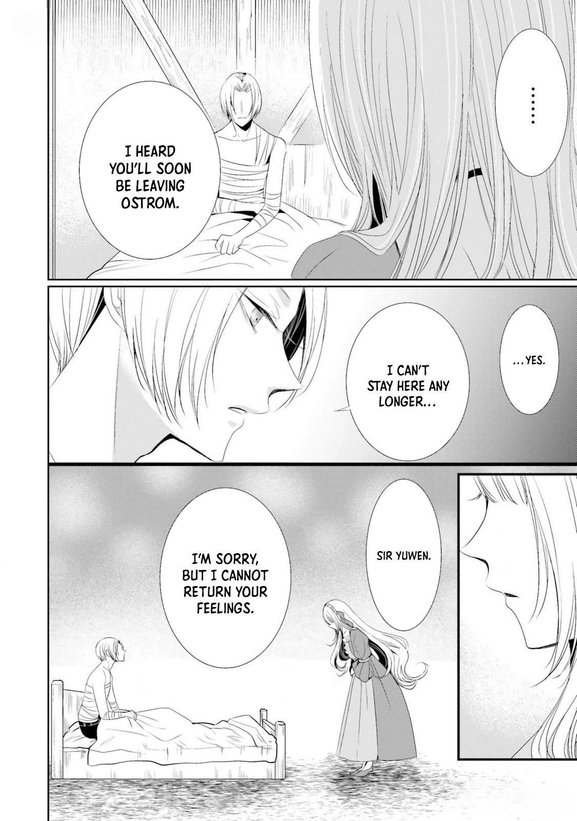 The Black Wolf King and the Silver Sacrificial Princess Chapter 12 - . Page 4