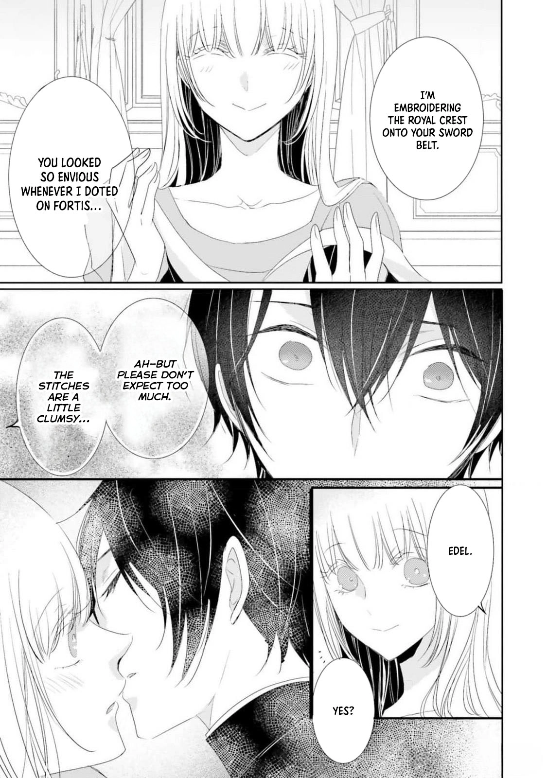 The Black Wolf King and the Silver Sacrificial Princess Chapter 12 - . Page 39
