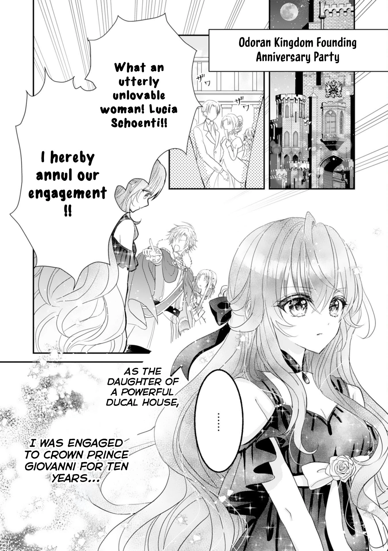 The Broken-Engagement Duke’s Daughter Doesn’t Trust the Cold King’s Love Chapter 1 - . Page 4