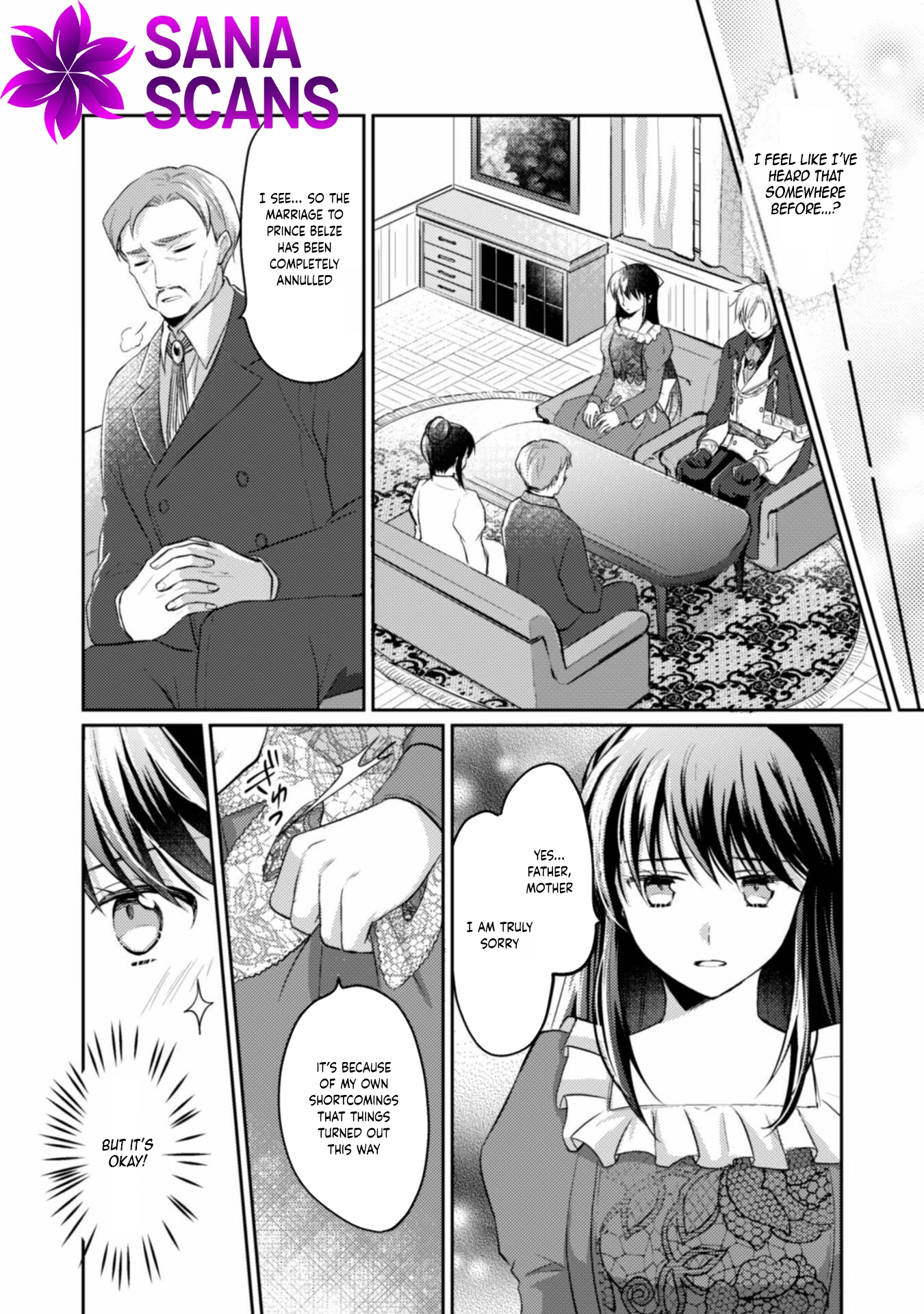 The Carefree Lady Smirks at the Broken Engagement. Chapter 3 - . Page 4