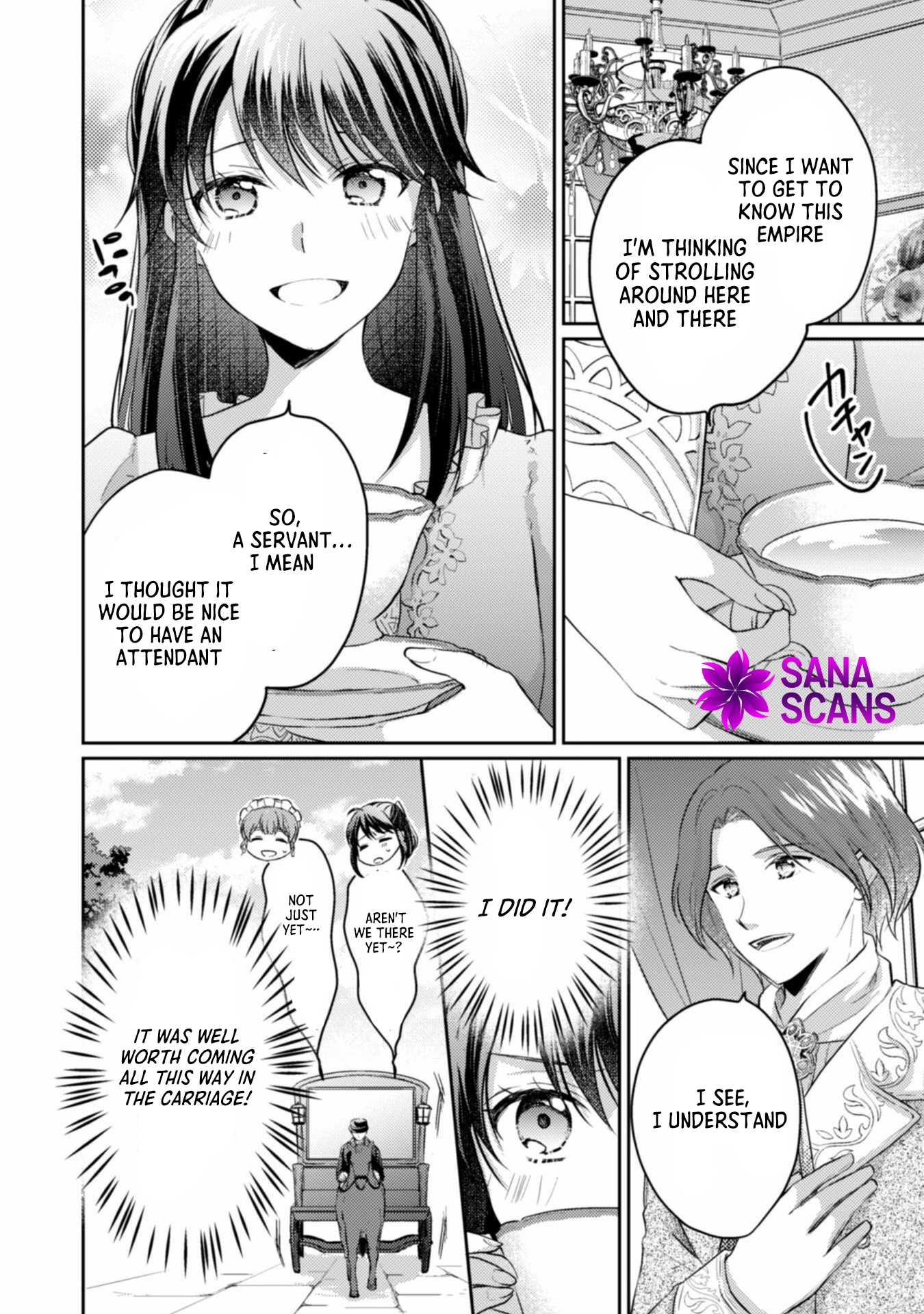 The Carefree Lady Smirks at the Broken Engagement. Chapter 8 Page 3
