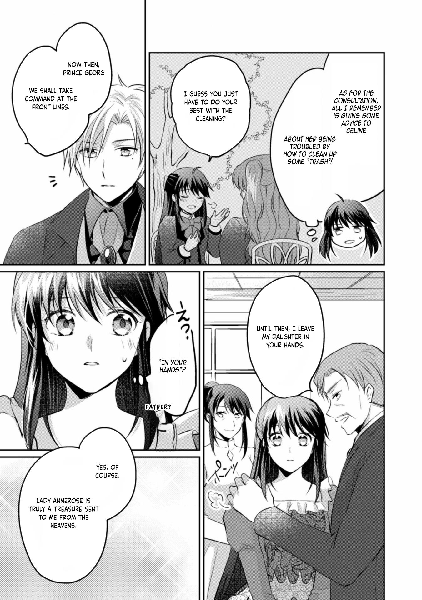 The Carefree Lady Smirks at the Broken Engagement. Chapter 4 - . Page 11