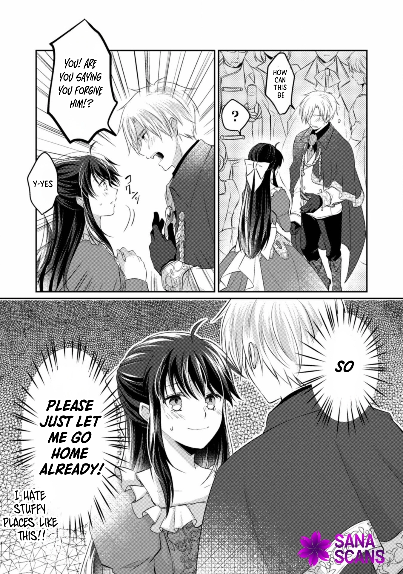The Carefree Lady Smirks at the Broken Engagement. Chapter 2 - ch2 Page 9