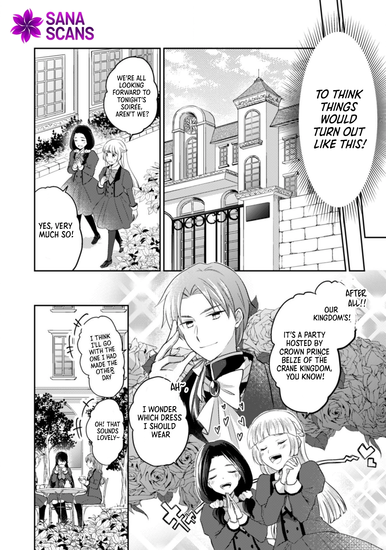 The Carefree Lady Smirks at the Broken Engagement. Chapter 1 Page 4
