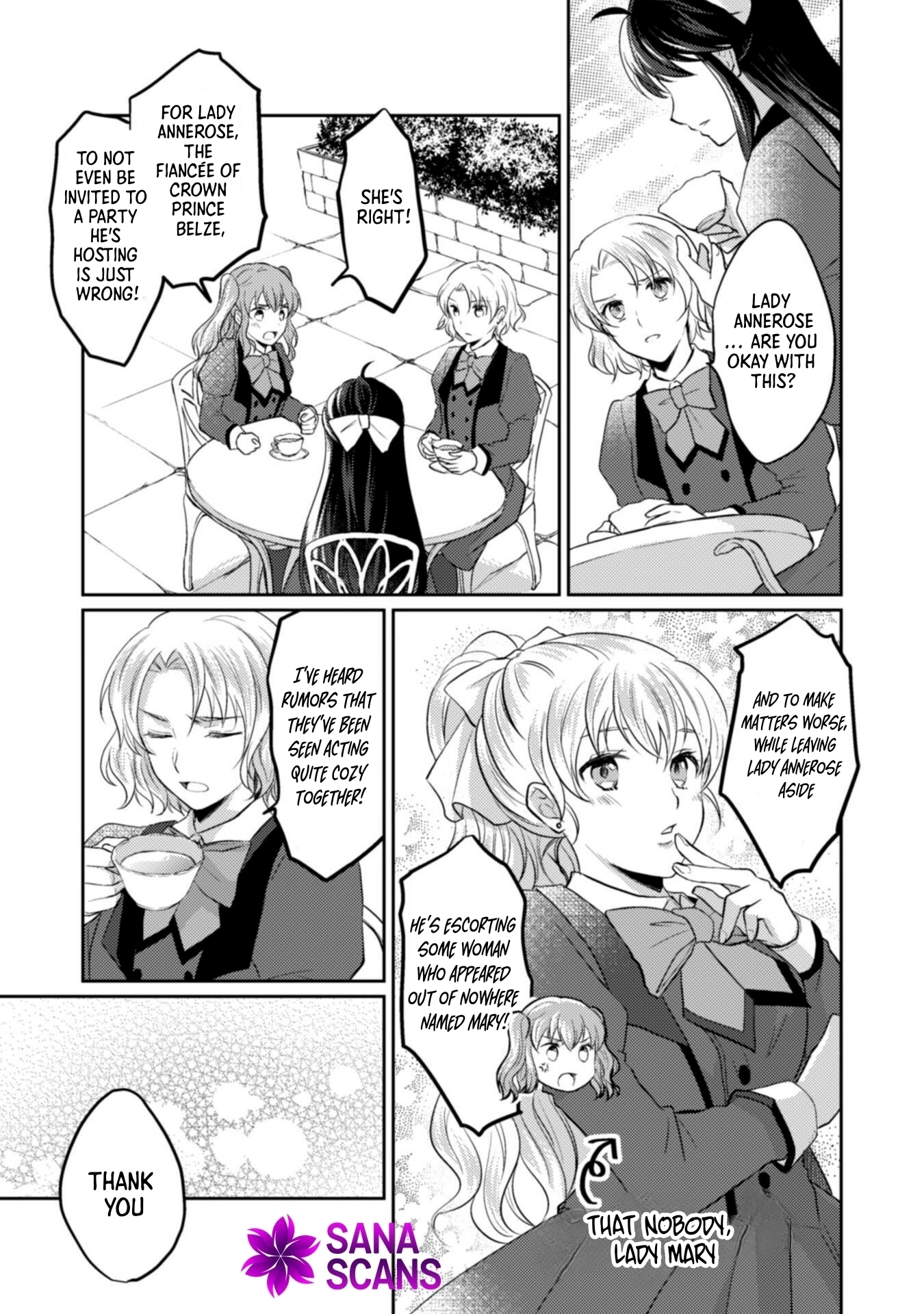 The Carefree Lady Smirks at the Broken Engagement. Chapter 1 Page 5