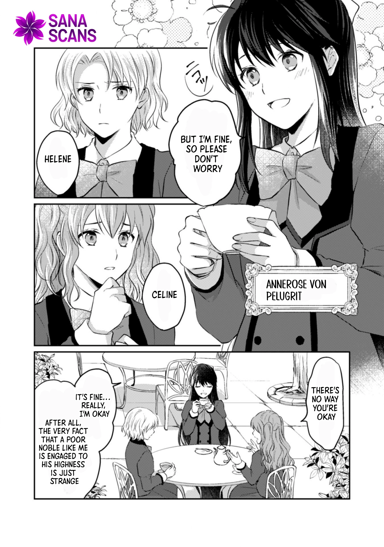 The Carefree Lady Smirks at the Broken Engagement. Chapter 1 Page 6
