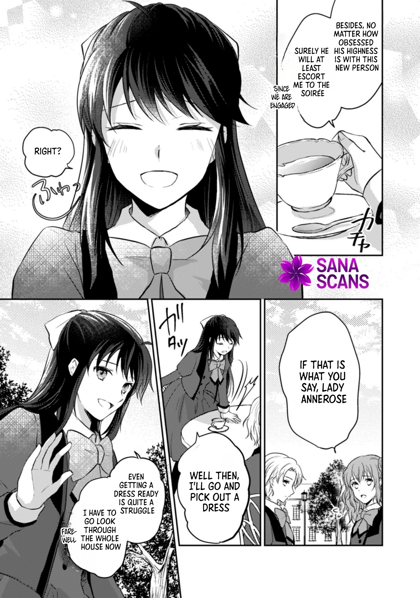 The Carefree Lady Smirks at the Broken Engagement. Chapter 1 Page 7