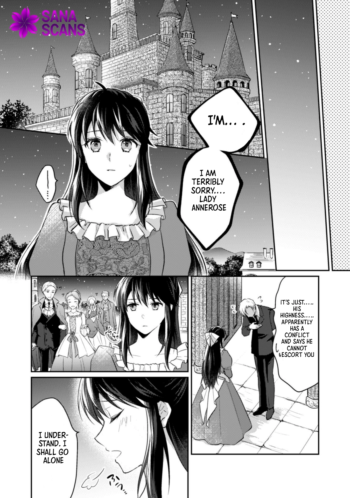 The Carefree Lady Smirks at the Broken Engagement. Chapter 1 Page 8
