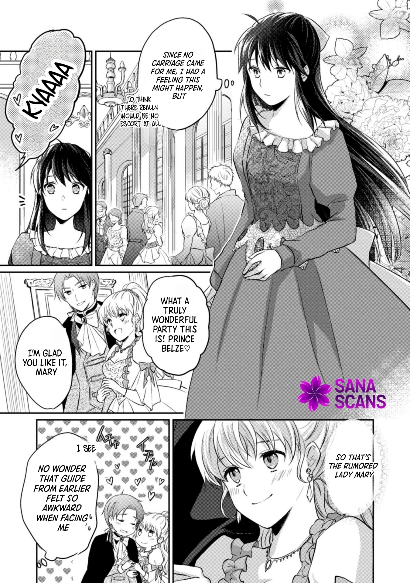 The Carefree Lady Smirks at the Broken Engagement. Chapter 1 Page 9