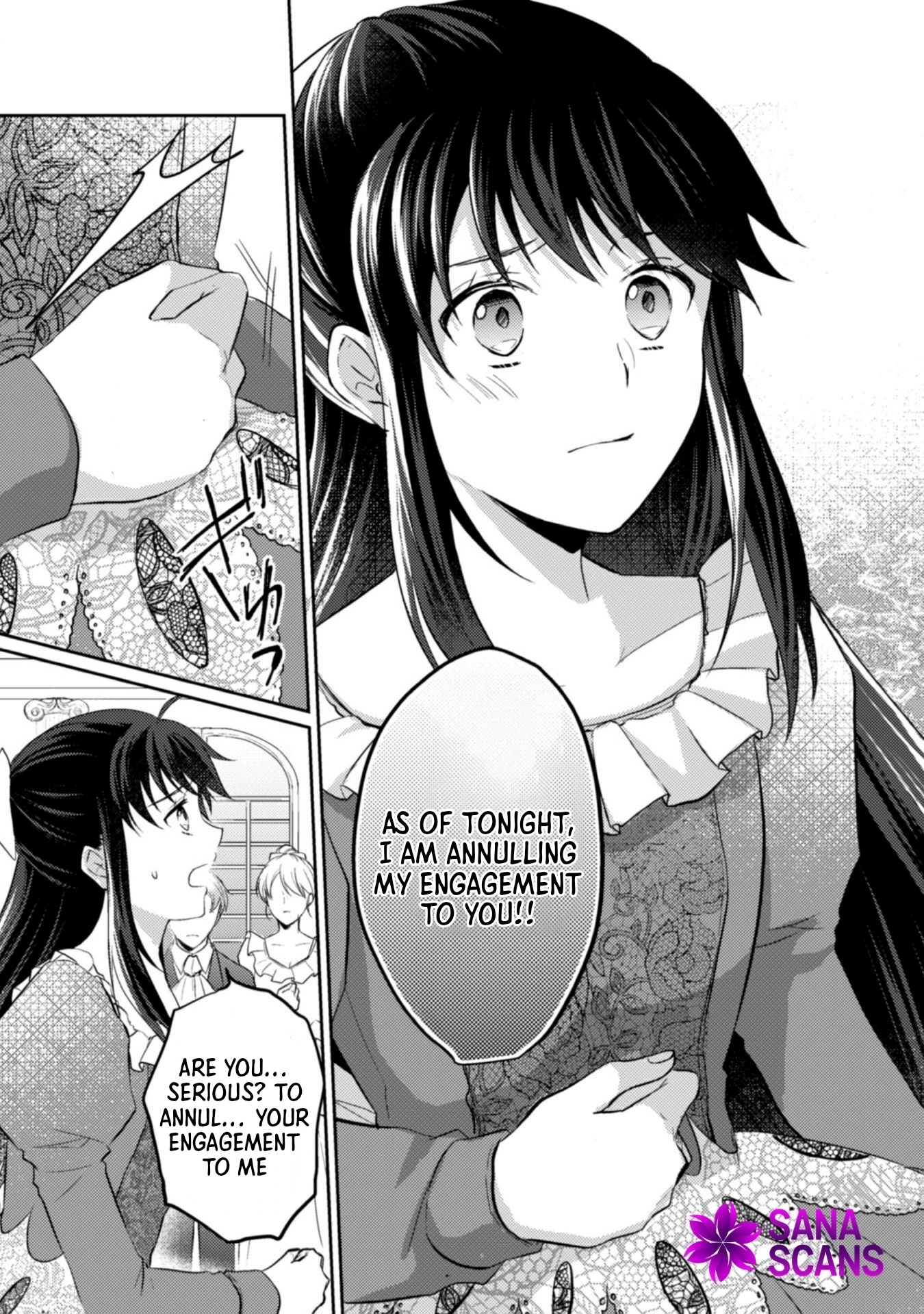 The Carefree Lady Smirks at the Broken Engagement. Chapter 1 Page 15