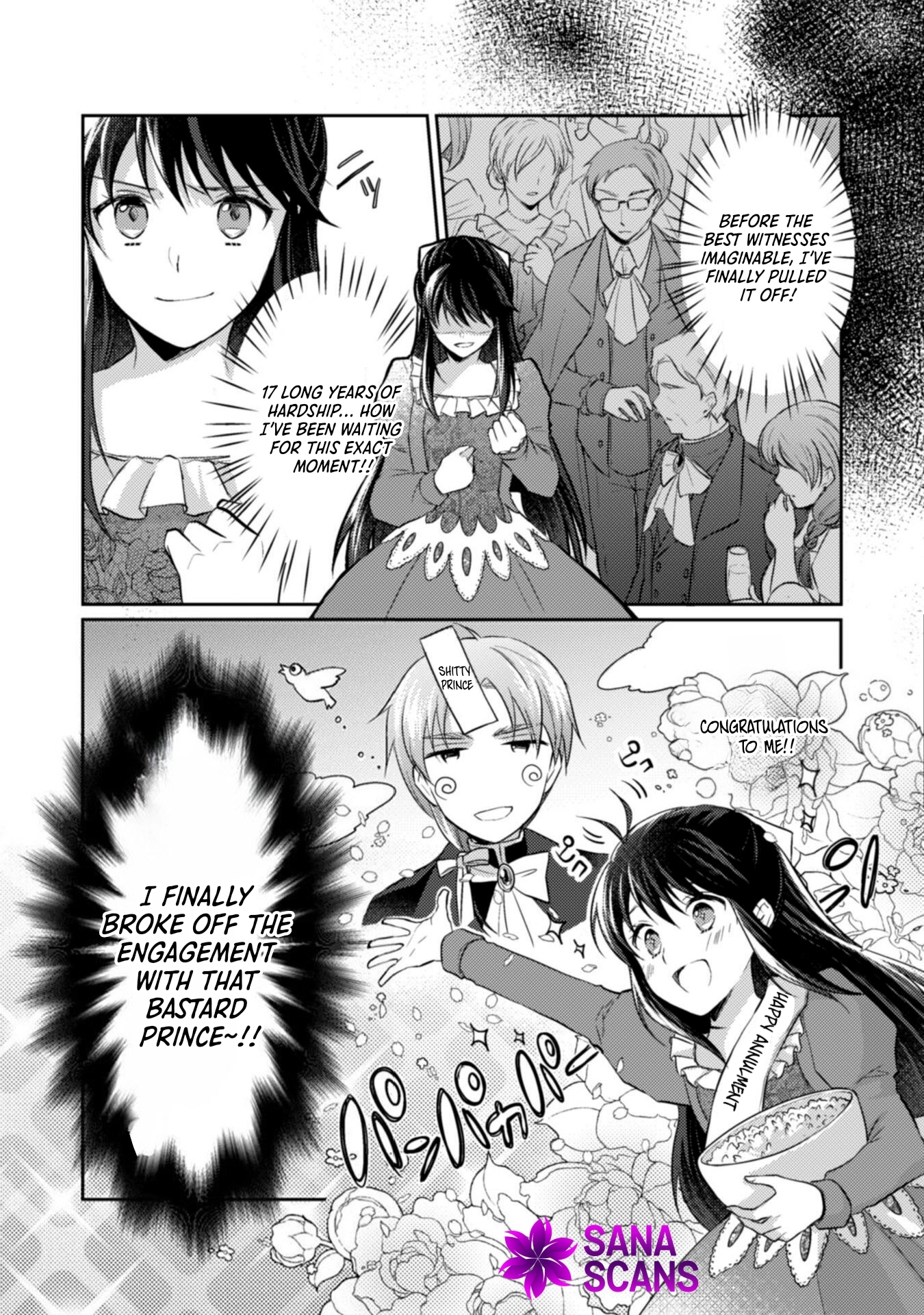 The Carefree Lady Smirks at the Broken Engagement. Chapter 1 Page 19