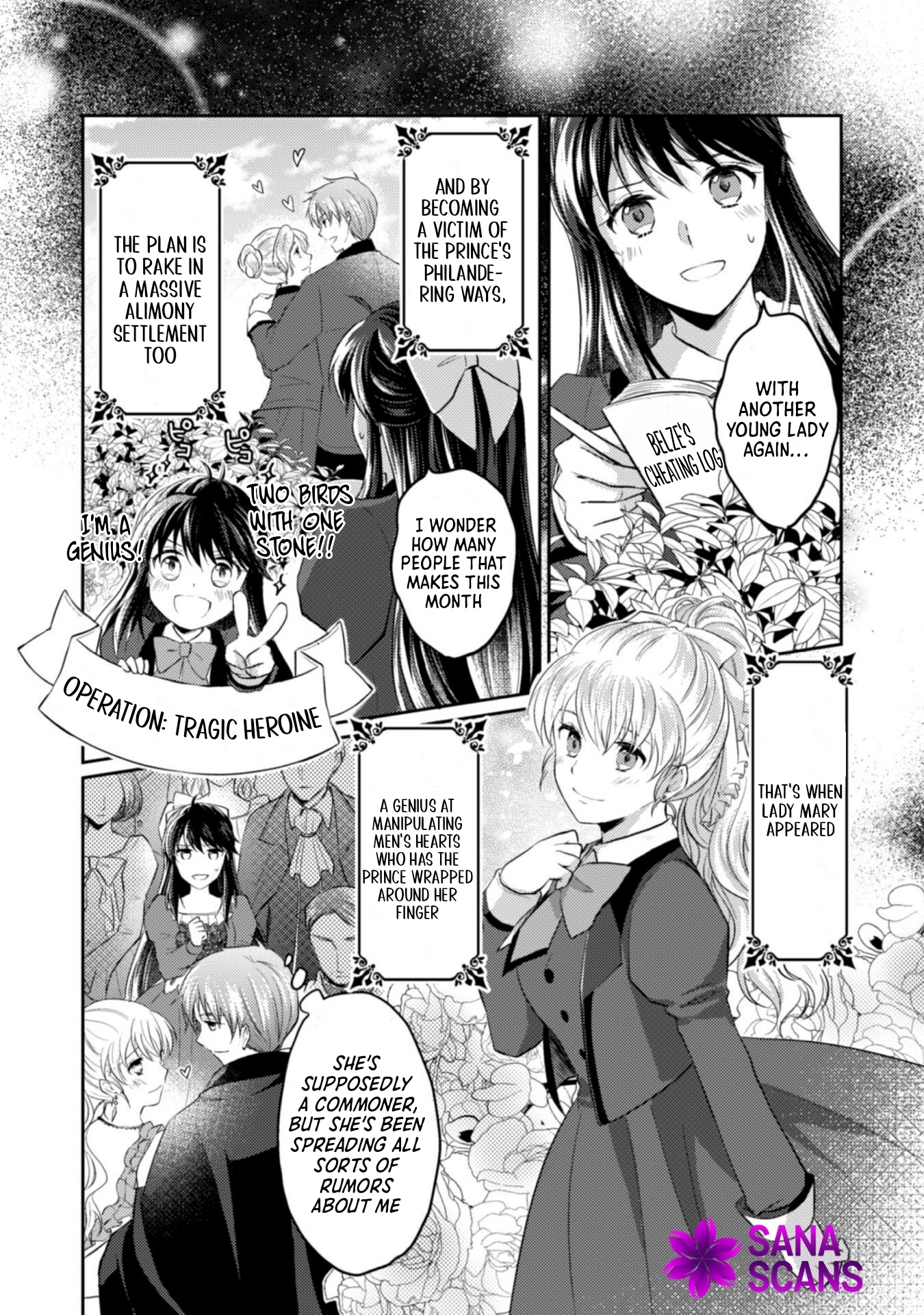The Carefree Lady Smirks at the Broken Engagement. Chapter 1 Page 28