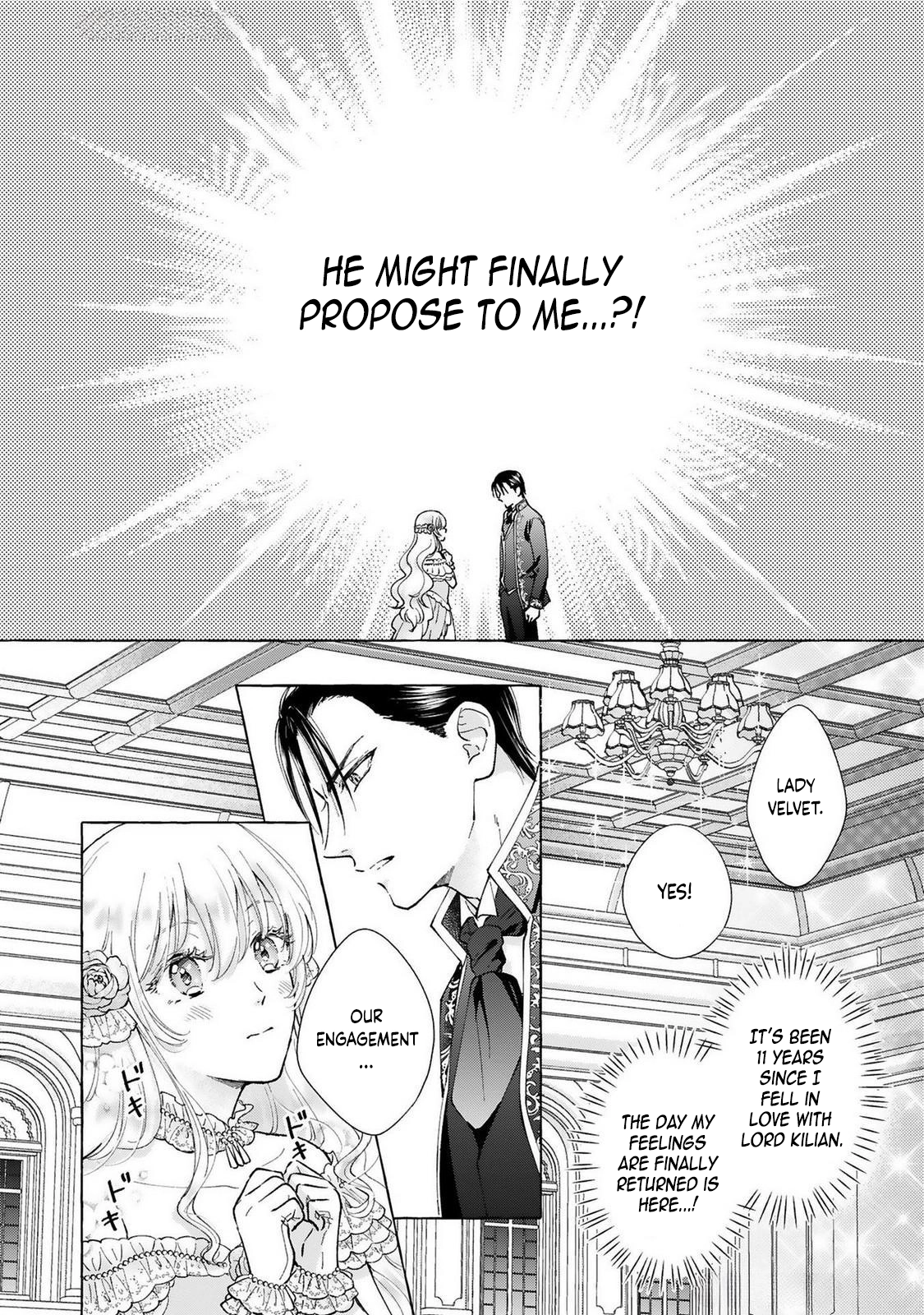 The Clumsy Marquis's Love Rekindled, My Beloved Fiancé Has Forgotten Me,  but I will Never Give Up Chapter 1 Page 9