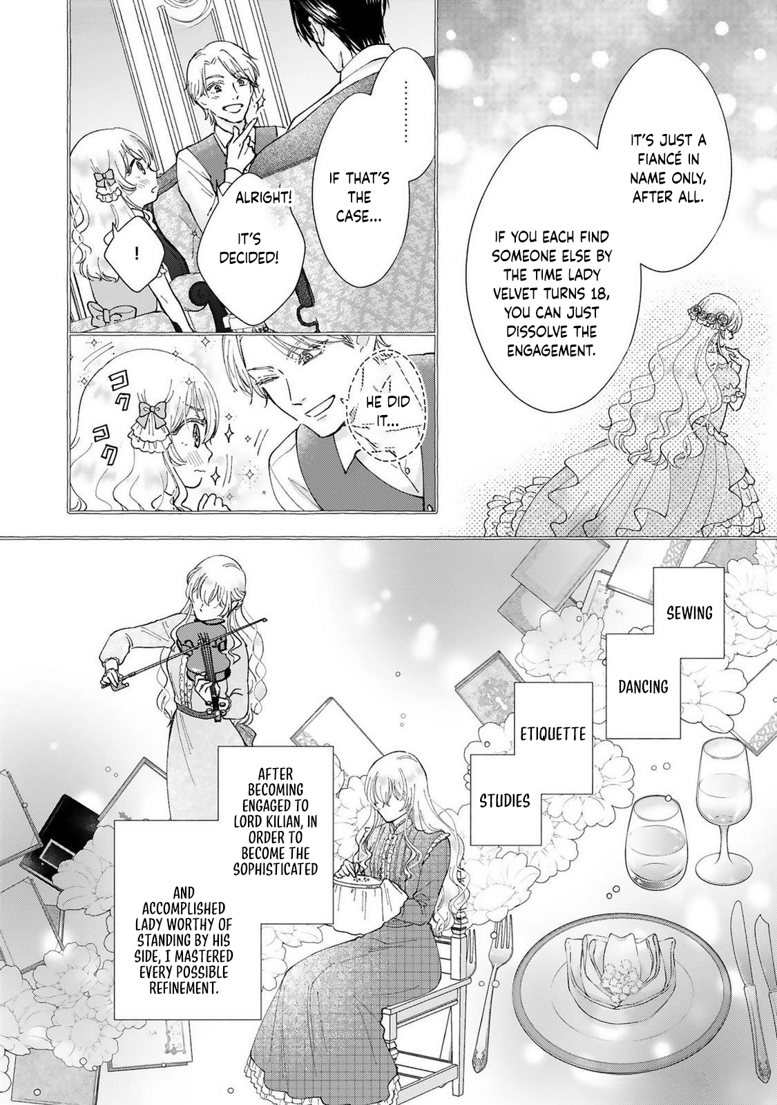 The Clumsy Marquis's Love Rekindled, My Beloved Fiancé Has Forgotten Me,  but I will Never Give Up Chapter 1 Page 17