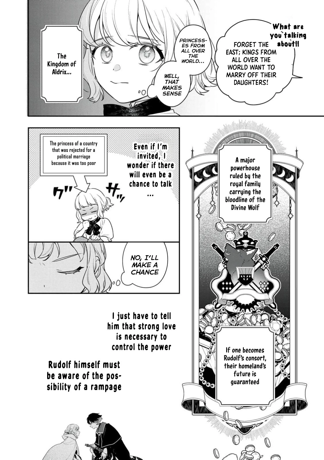 The Divine Wolf Prince's Beloved Consort (But I'm Not His True Mate! Chapter 1 - . Page 36